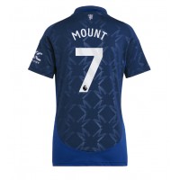 Camisa de time de futebol Manchester United Mason Mount #7 Replicas 2º Equipamento Feminina 2024-25 Manga Curta